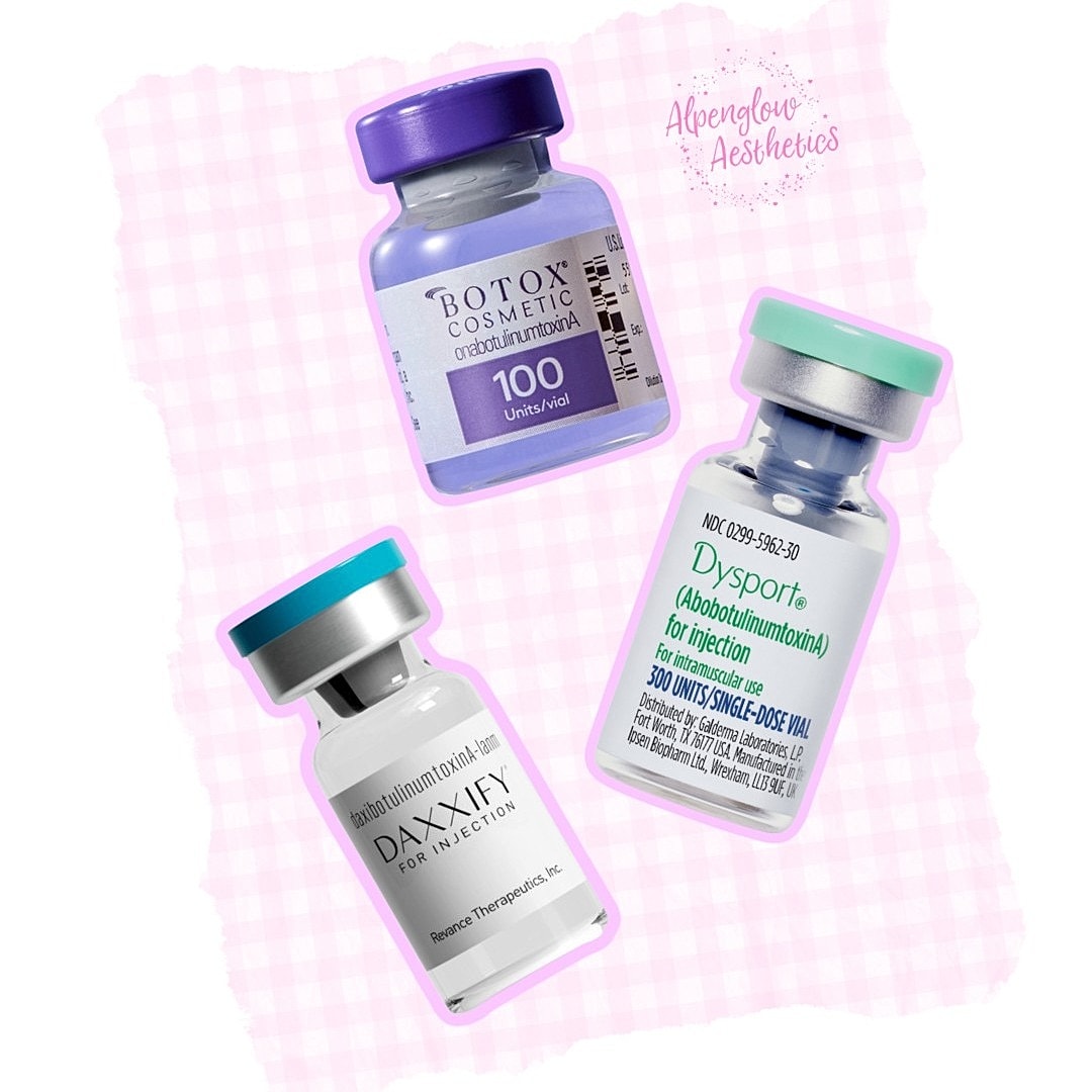 Botox and Dysport injectable treatments for aesthetics